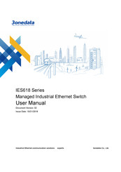 3Onedata IES618 Series User Manual