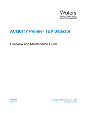 WATERS CORPORATION ACQUITY Premier Overview And Maintenance Manual