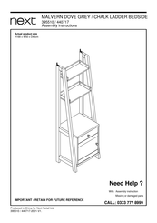 Next CHALK 440717 Assembly Instructions Manual