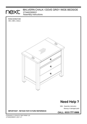 Next MALVERN 273442 Assembly Instructions Manual