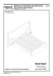 Nex BRONX 458933 Assembly Instructions Manual