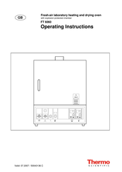 Thermo Scientific FT 6060 Operating Instructions Manual