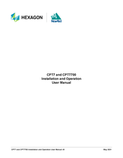 Hexagon CPT7 Installation And Operation User Manual
