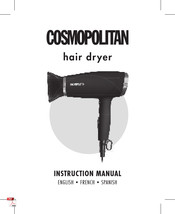 Cosmopolitan VRD928982381 Instruction Manual