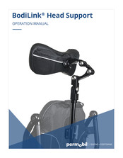 Permobil BodiLink Head Support Operation Manual