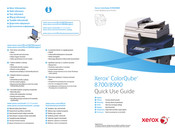 Xerox ColorQube 8900 Quick Use Manual