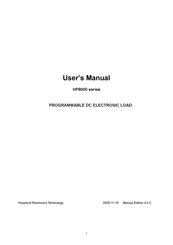 Hopetech Electronics Technology HP8000 Series User Manual