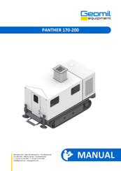 Geomil Equipment PANTHER 170-200 Manual