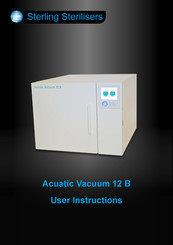 Sterling Sterilisers Acuatic Vacuum 12 B User Instructions