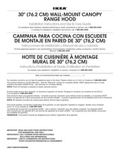 IKEA IHW53UC0FS1 Installation Instructions Manual
