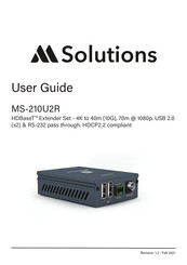 MSolutions MS-210U2R User Manual