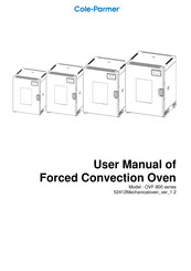 Cole Parmer OVF-800-112-120 User Manual