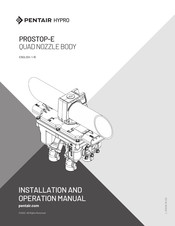 Pentair Hypro ProStop-E Quad 4216N-3404VPSQ Installation And Operation Manual
