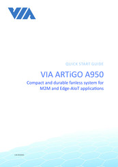 Via Technologies ARTiGO A950 Quick Start Manual
