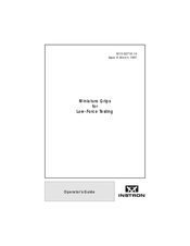 Instron 2716-016 Operator's Manual