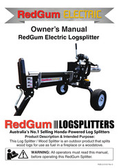 Redgum Electric Logsplitter Owner's Manual