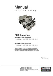 Ametek PCD 8 S Series Manual