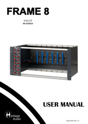 Heritage Audio FRAME 8 User Manual