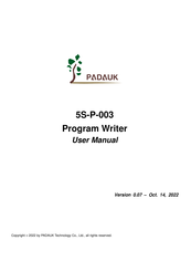 PADAUK 5S-P-003 User Manual