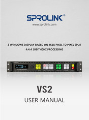 SPROLINK VS2 User Manual