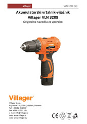 Villager VLN 3208 Original Manual