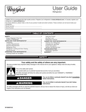 Whirlpool WRR56X18FW02 User Manual