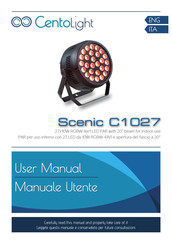 CentoLight Scenic C1027 User Manual