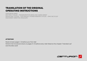 Centurion VARIO Translation Of The Original Operating Instructions