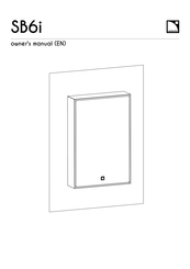 L-Acoustics SB6i Owner's Manual