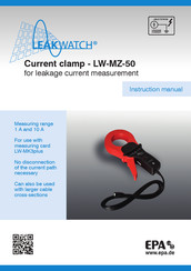 EPA LEAKWATCH LW-MZ-50 Instruction Manual
