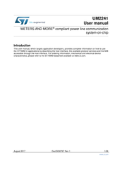 ST METERS AND MORE UM2241 User Manual