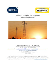 Hubbell HPS/RFL Instruction Manual
