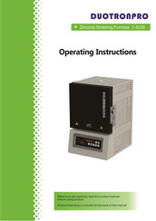 Duotronpro S-6100 Operating Instructions Manual