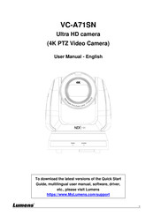 Lumens VC-A71SN User Manual