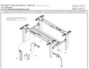 Teknion HNBEBFS Installation Manuals