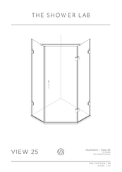 THE SHOWER LAB VIEW 25 Assembly Instructions Manual