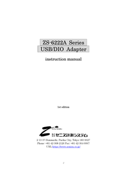 Zenisu Keisoku ZS-6222A Series Instruction Manual