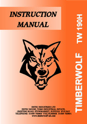 Timberwolf Entec TW 190H Instruction Manual