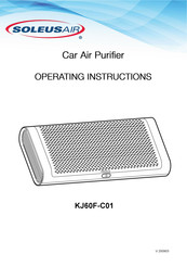 Soleus Air KJ60F-C01 Operating Instructions Manual