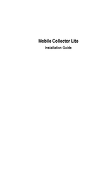 ITRON Mobile Collector Lite Installation Manual