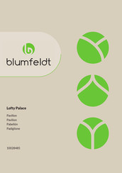 Blumfeldt Lofty Palace 10028485 Installation Instructions Manual