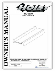 Hoist Fitness MC-7030 Owner's Manual
