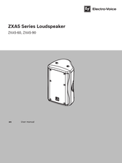 Electro-Voice ZxA5-90 User Manual