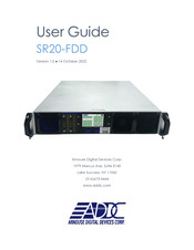 ADDC SR20-FDD User Manual