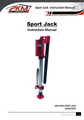Pkm Sport Jack Instruction Manual