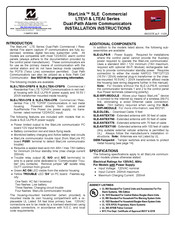 NAPCO StarLink SLE Series Installation Instructions Manual