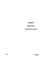 Polymetron SODIMAT 9073 Instruction Manual