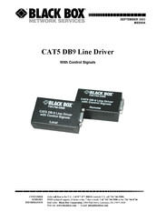 Black Box CAT5 DB9 Manual