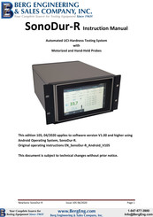 Berg Engineering & Sales Company NS-11006 Instruction Manual
