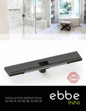 Ebbe INNI E6100-25 Installation Instructions Manual